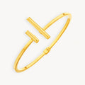 925 STERLING SILVER CLASSIC HINGED BANGLE