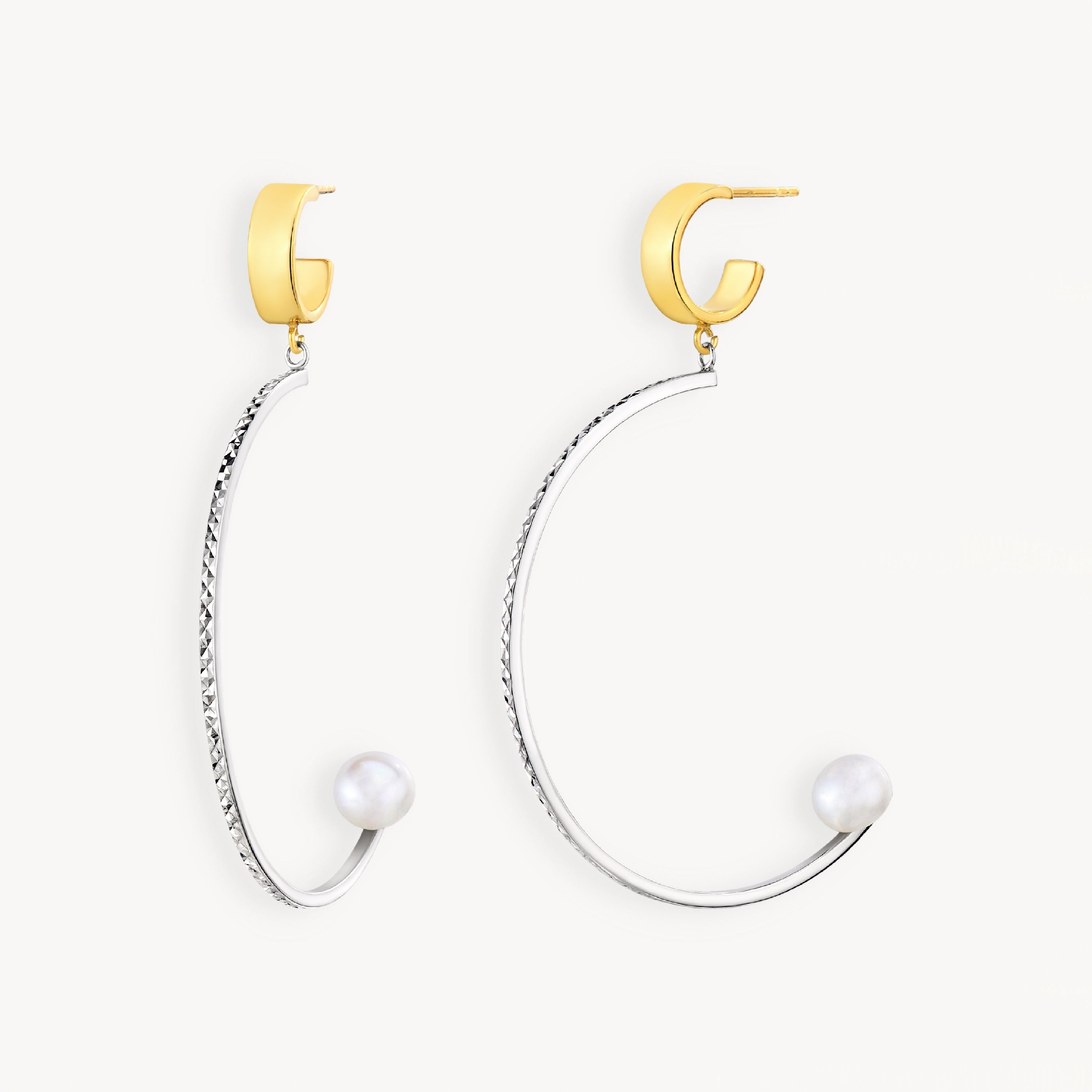 925 STERLING SILVER FRESHWATER PEARLS EARRINGS