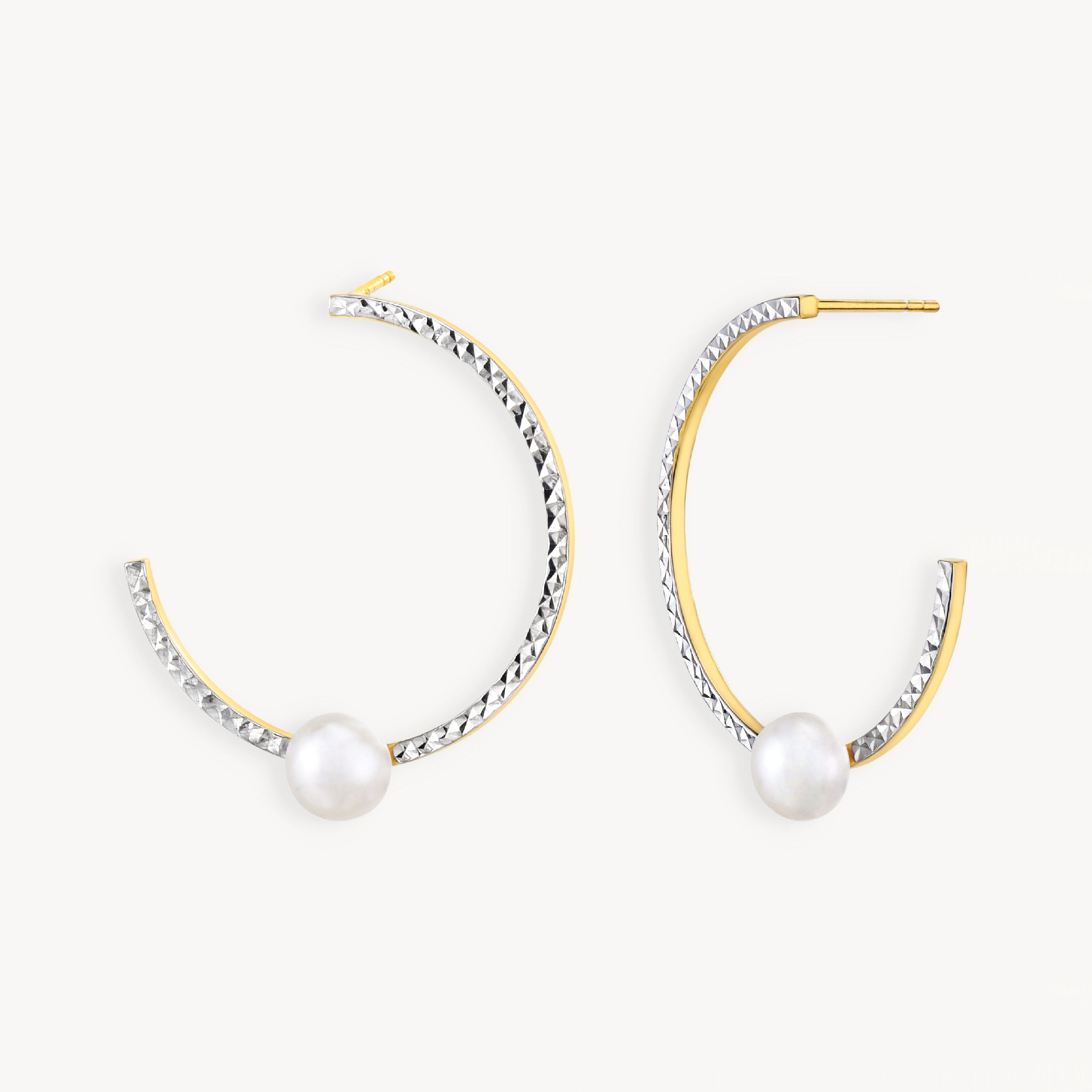 925 STERLING SILVER FRESHWATER PEARLS EARRINGS