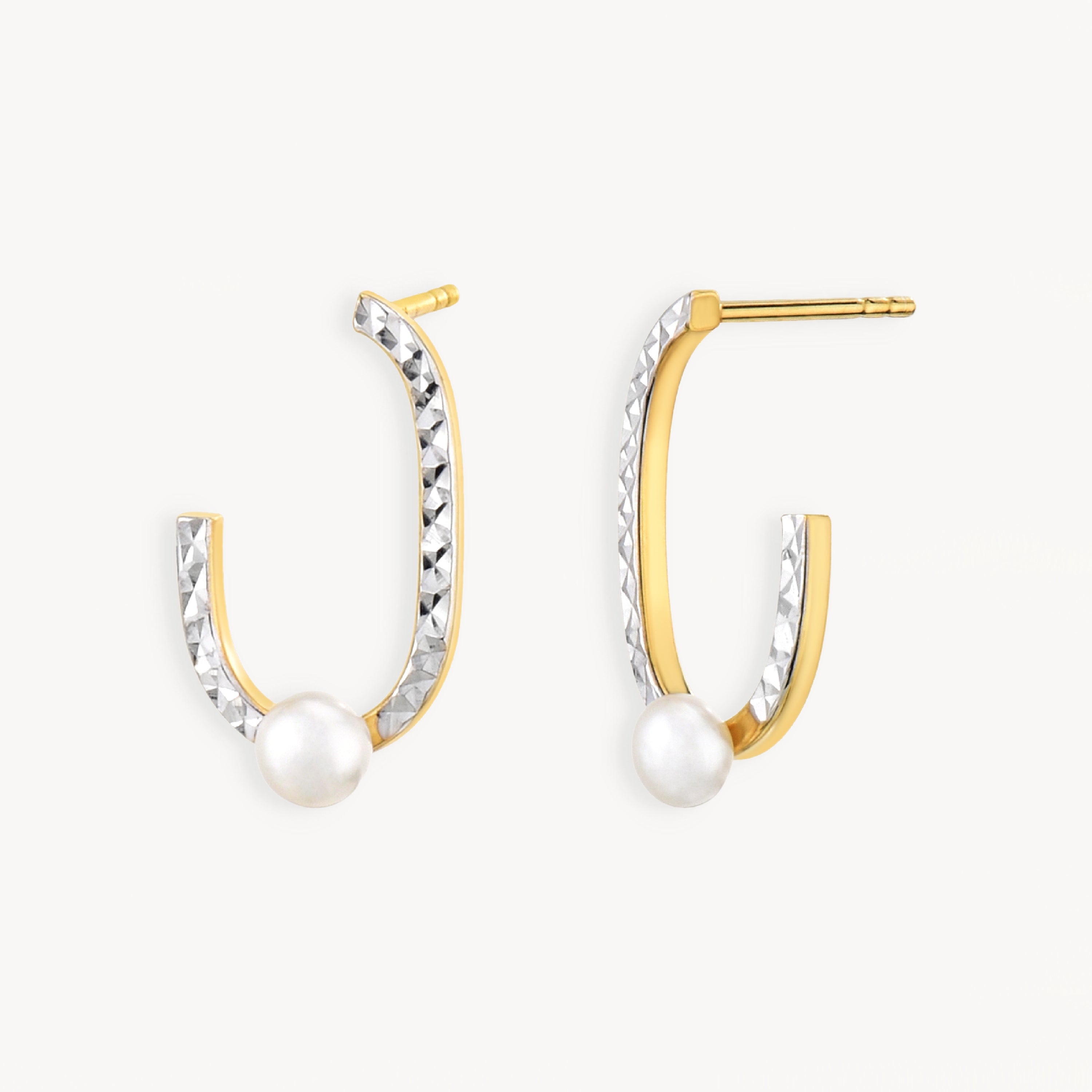 925 STERLING SILVER FRESHWATER PEARLS EARRINGS
