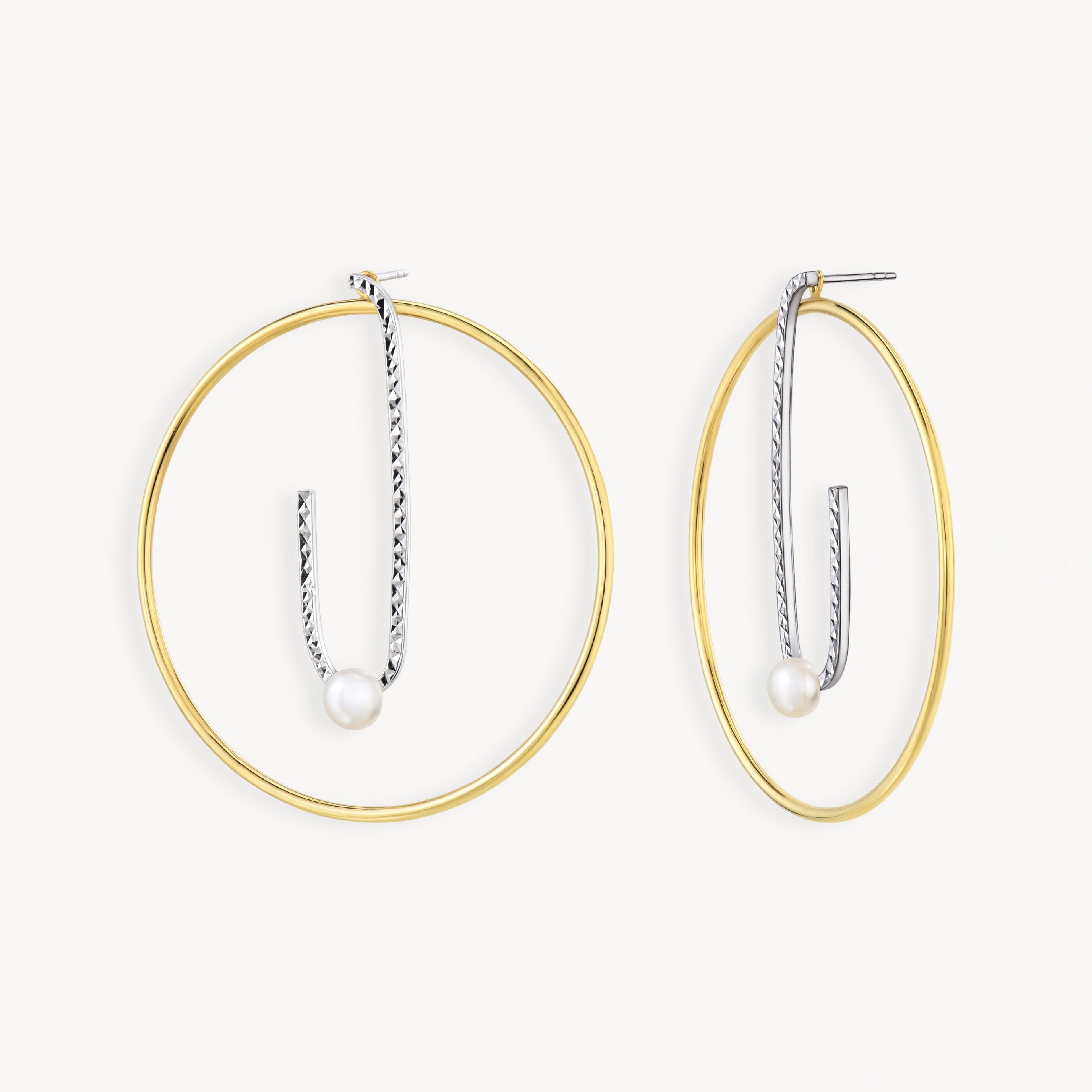 925 STERLING SILVER FRESHWATER PEARLS EARRINGS