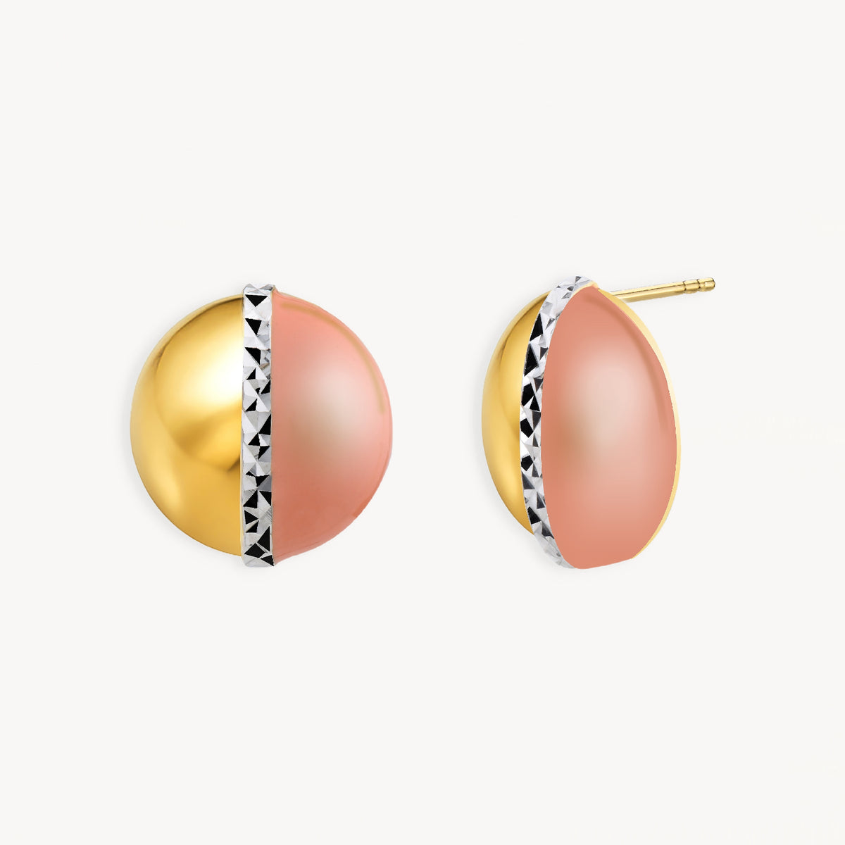 925 STERLING SILVER EARRINGS WITH ENAMEL