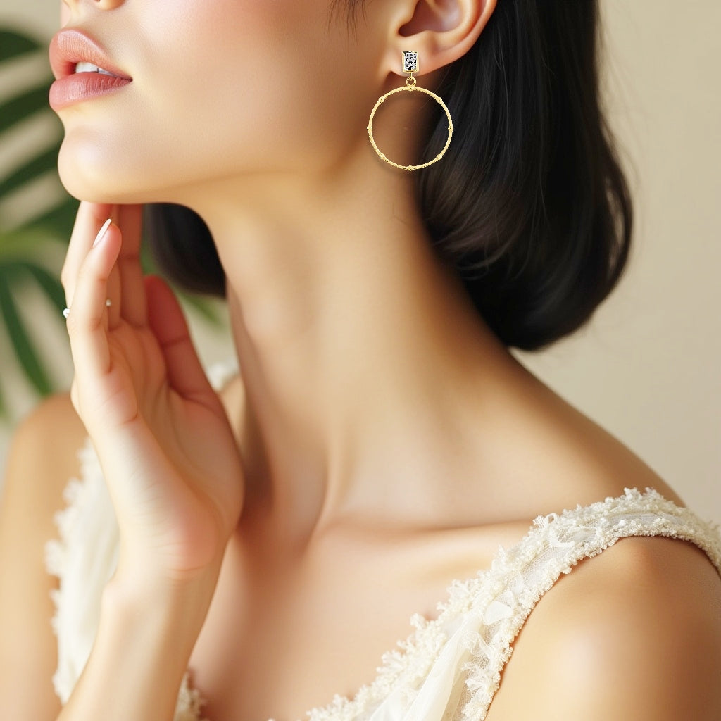 925 STERLING SILVER DANGLE EARRINGS