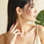 925 STERLING SILVER RIBBON ENAMELED EARRINGS