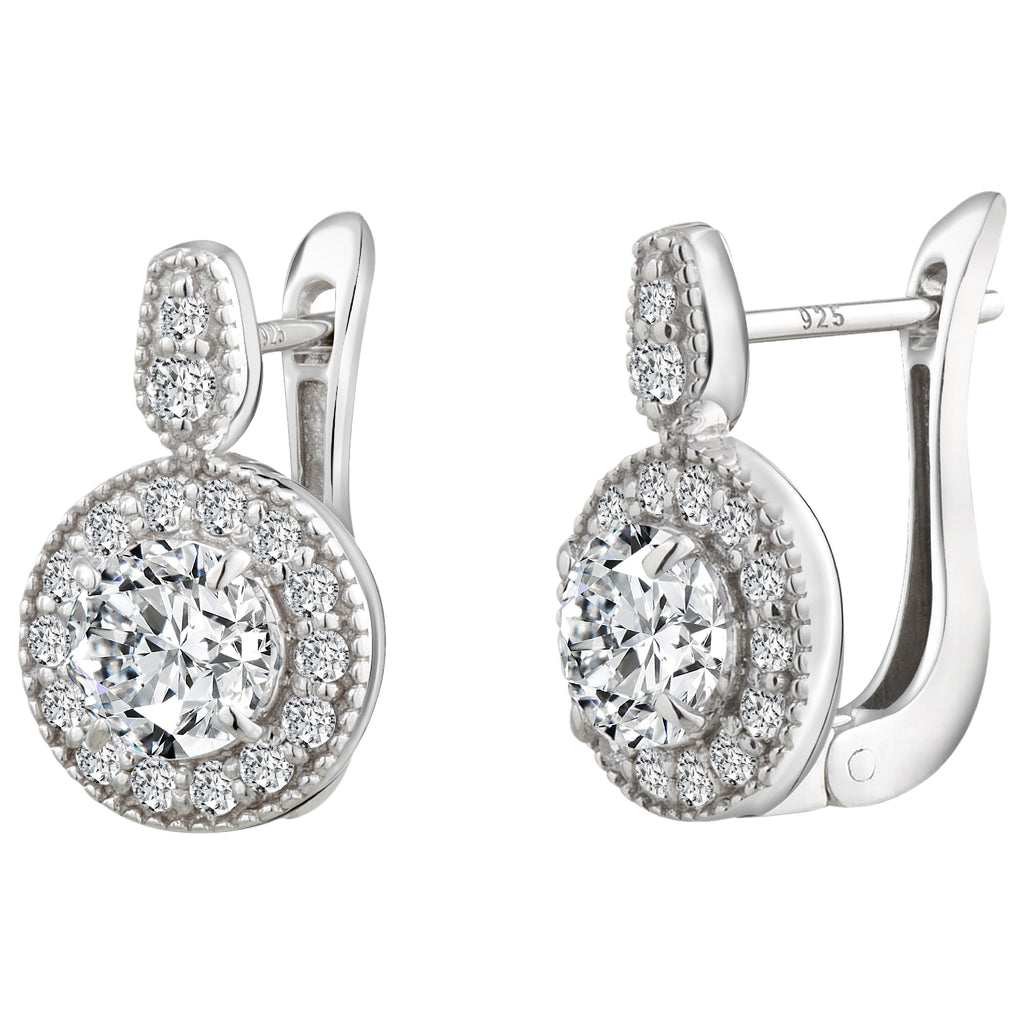 1K GOLD BRIDAL EARRINGS
