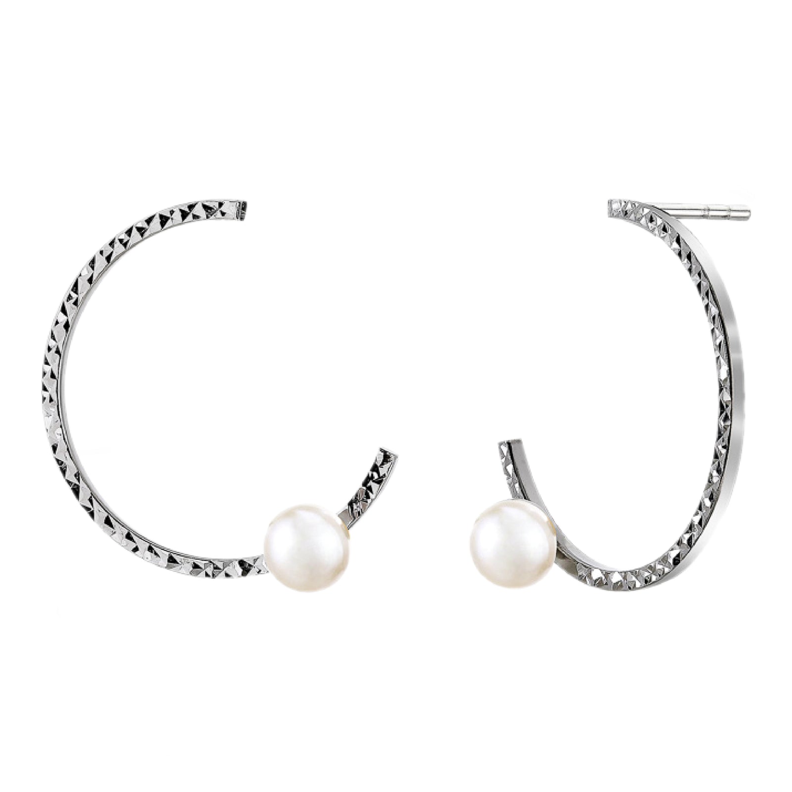 925 STERLING SILVER FRESHWATER PEARLS EARRINGS