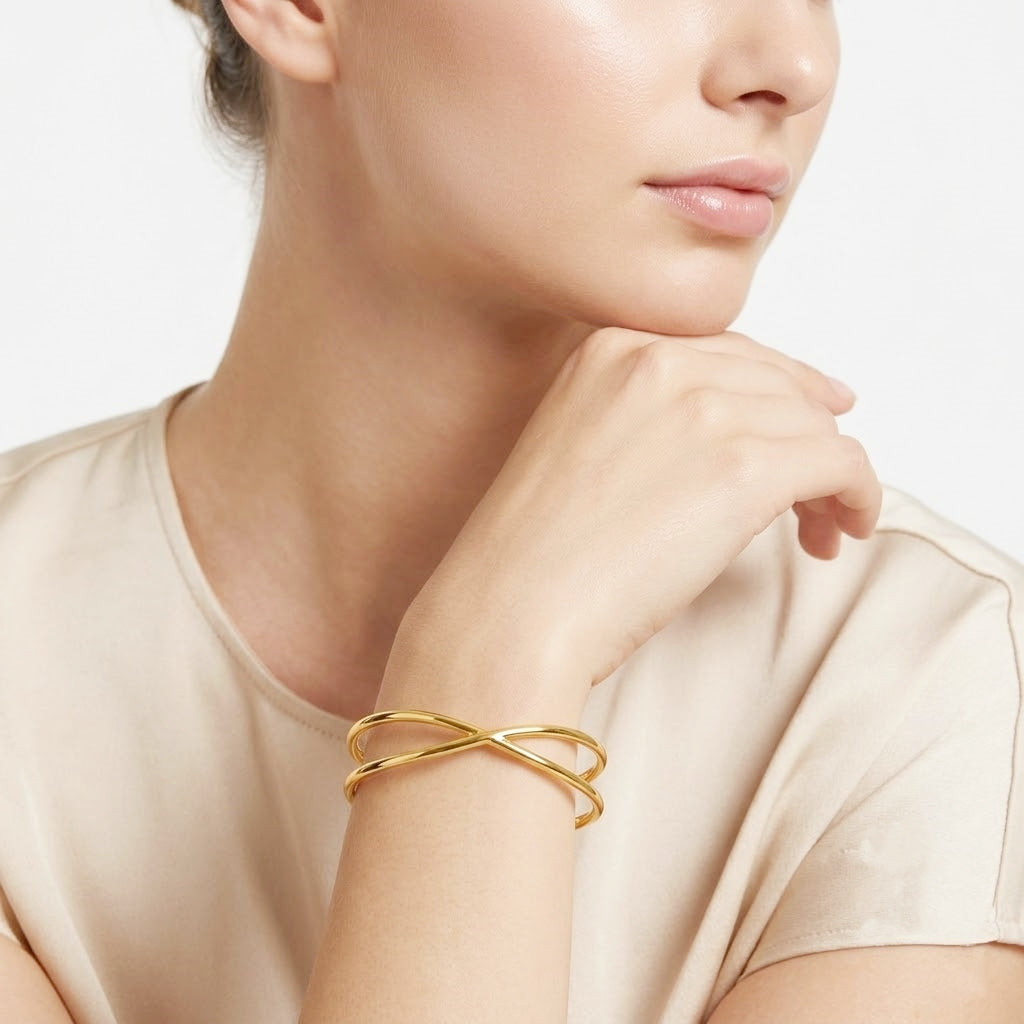 925 STERLING SILVER CLASSIC CUFF BANGLE
