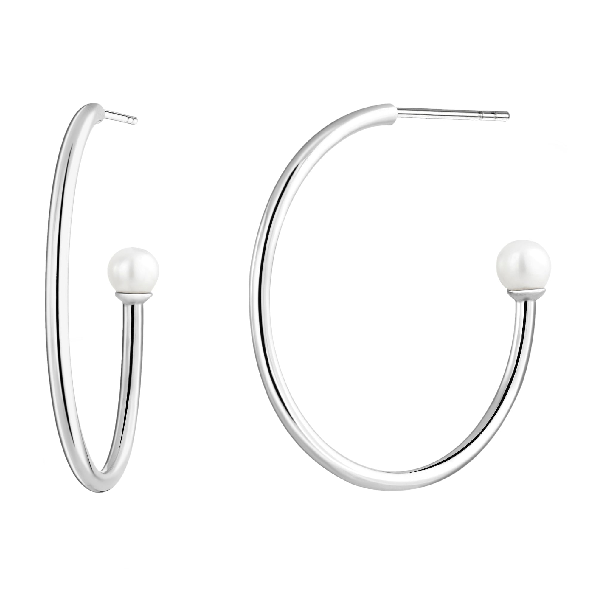 925 STERLING SILVER FRESHWATER PEARLS EARRINGS