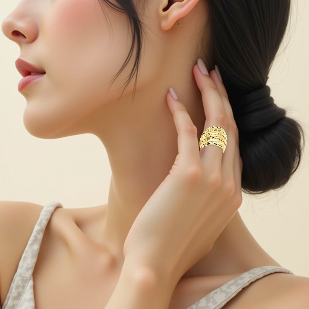 925 STERLING SILVER STATEMENT RING