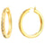 925 STERLING SILVER SQ TUBING HOOP EARRINGS