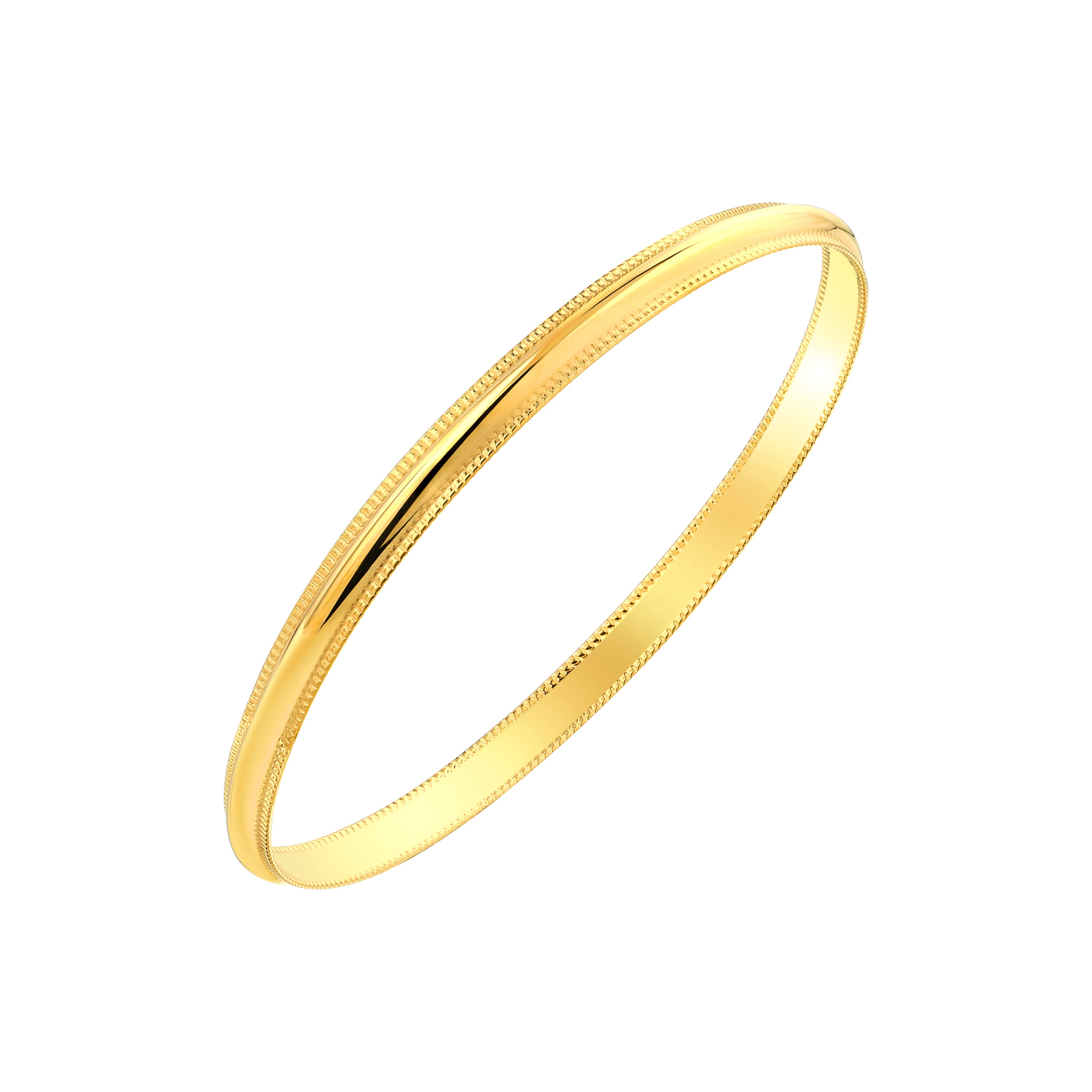 925 STERLING SILVER LIGHT WEIGHT SLIP ON BANGLE