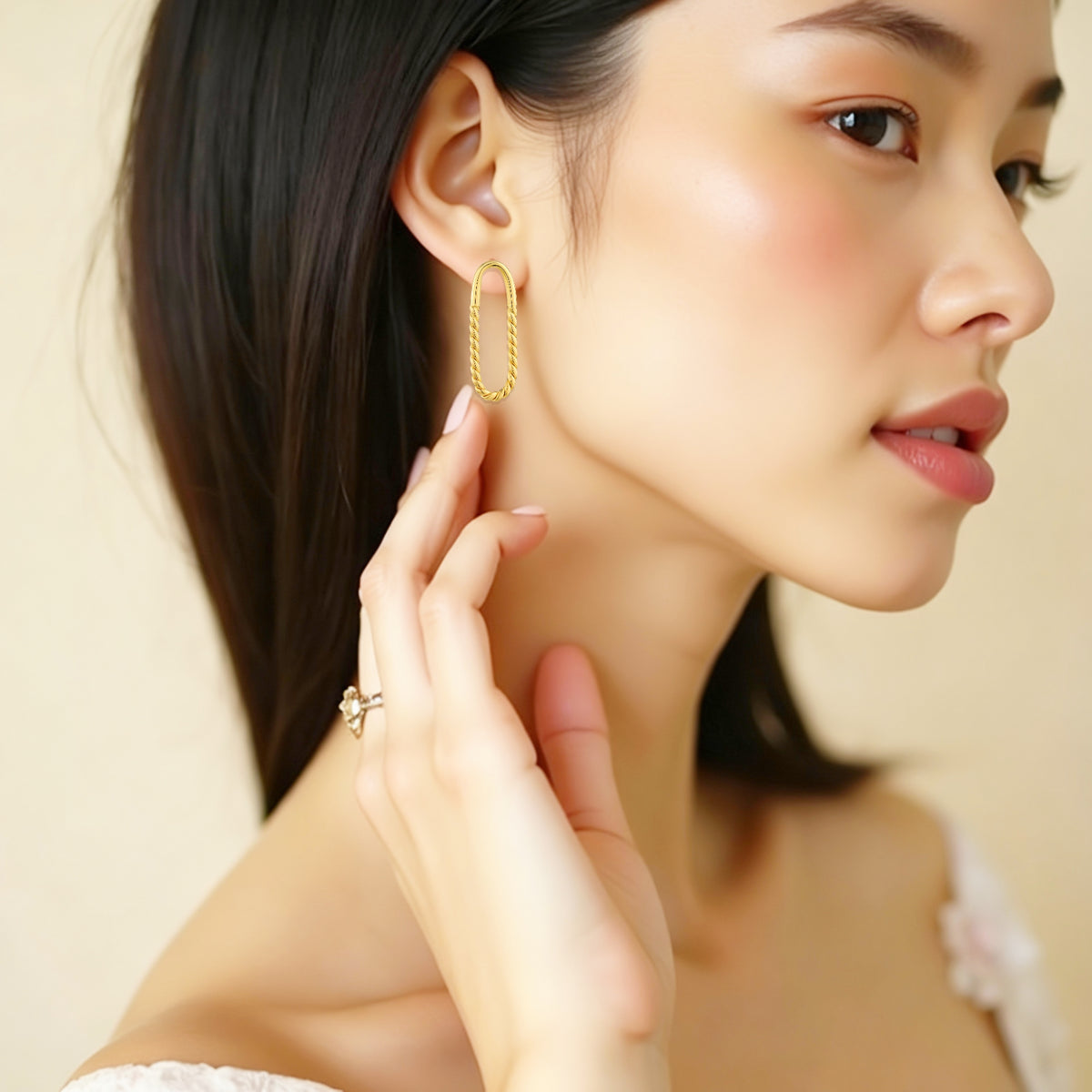 925 STERLING SILVER FANCY TUBE EARRINGS