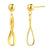 925 STERLING SILVER FANCY DANGLED EARRINGS