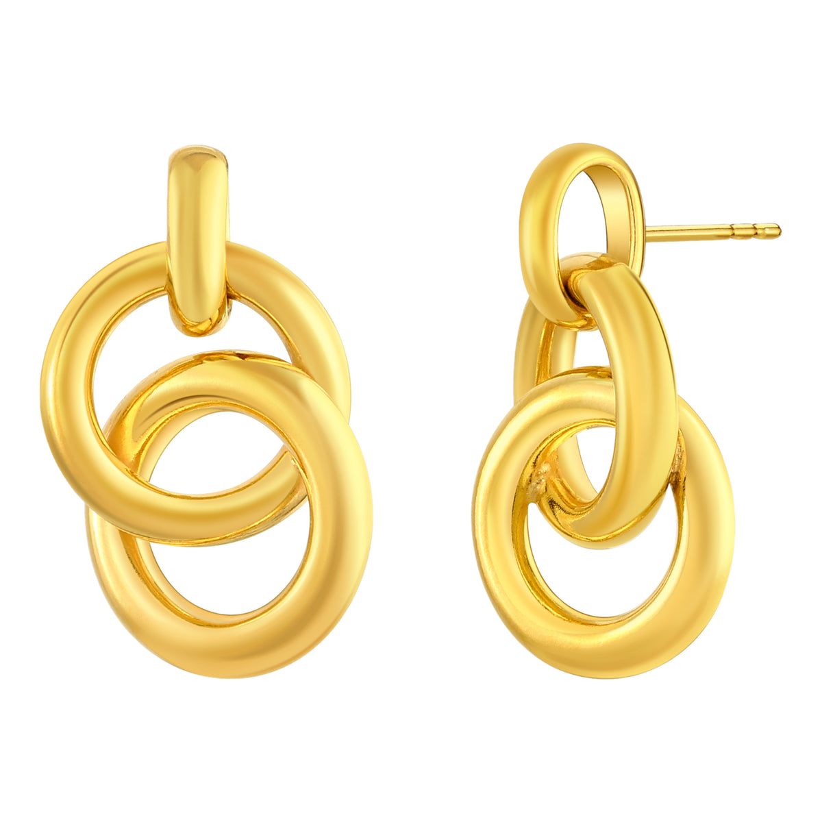 925 STERLING SILVER DUMMY DANGLED EARRINGS