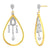 925 STERLING SILVER WATERFALL EARRIINGS