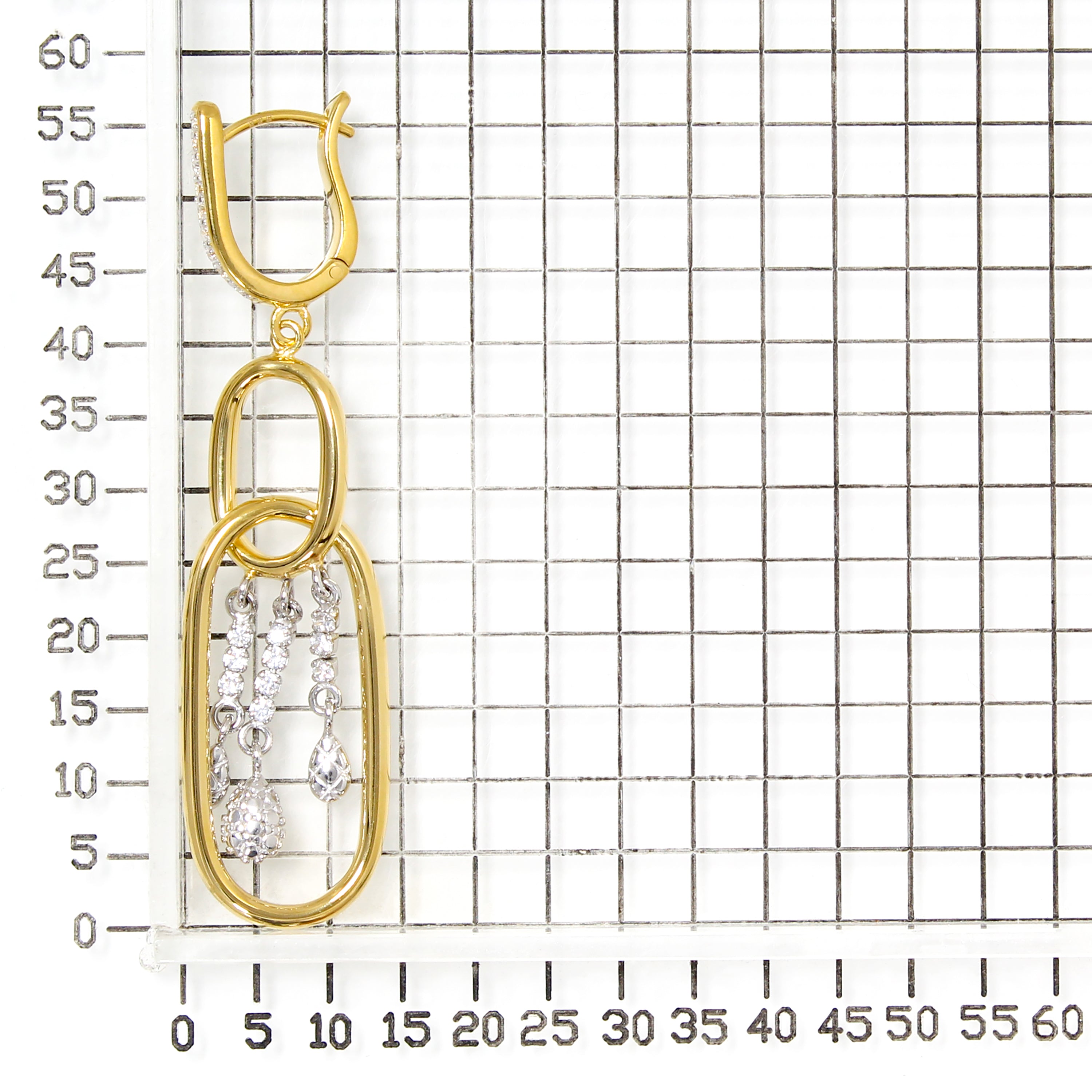 925 STERLING SILVER WATERFALL EARRINGS