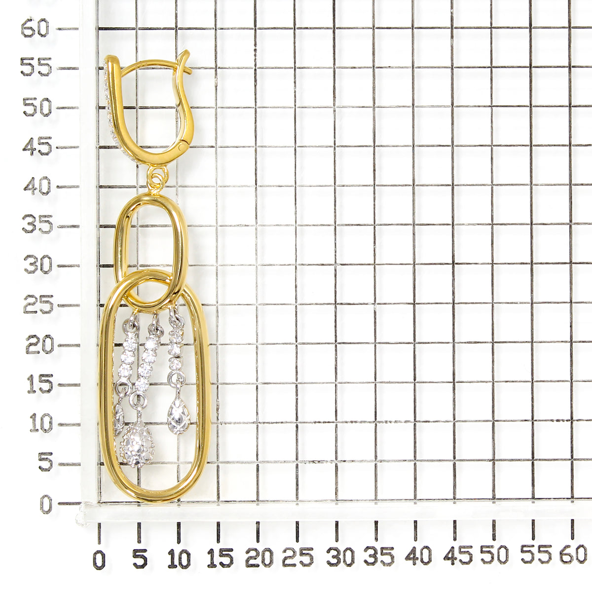 925 STERLING SILVER WATERFALL EARRINGS