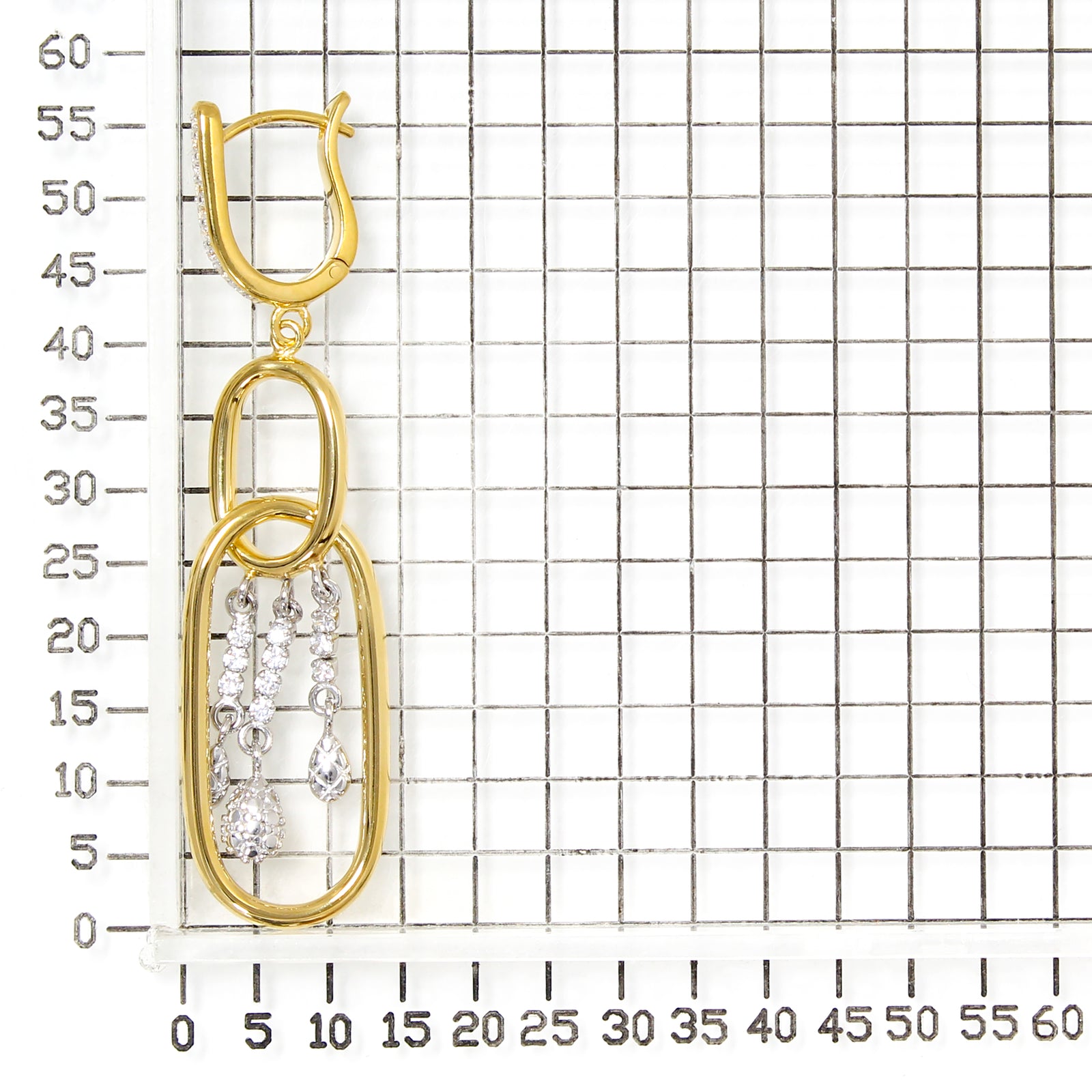 925 STERLING SILVER WATERFALL EARRINGS