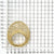 14K PLAIN YELLOW GOLD LE MESH RING