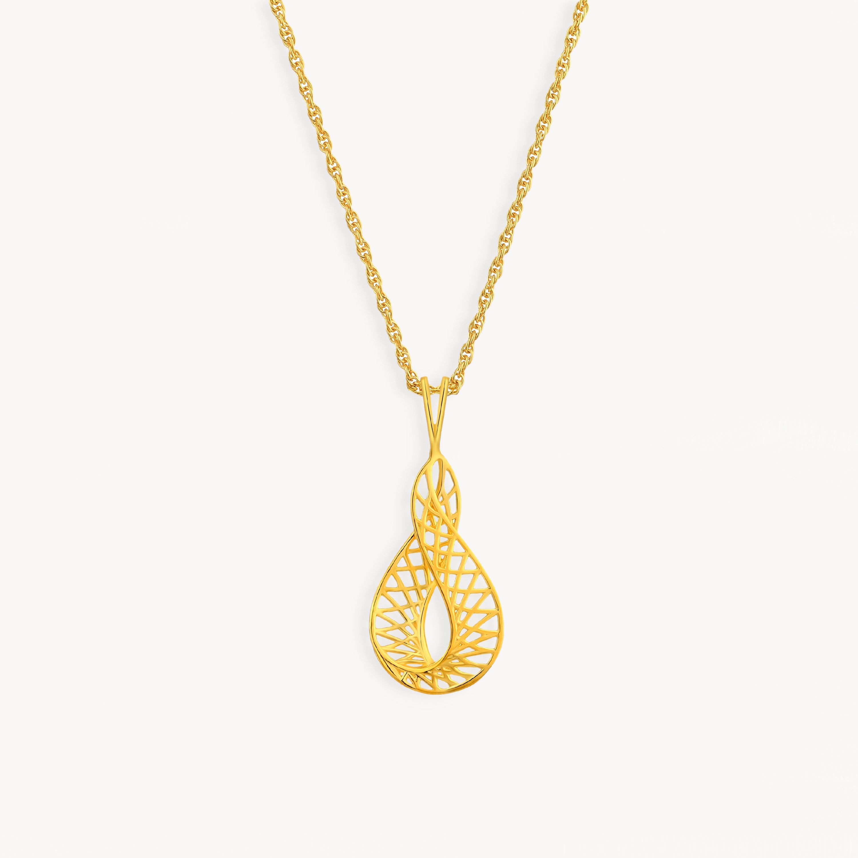 925 STERLING SILVER LE MESH NECKLACE