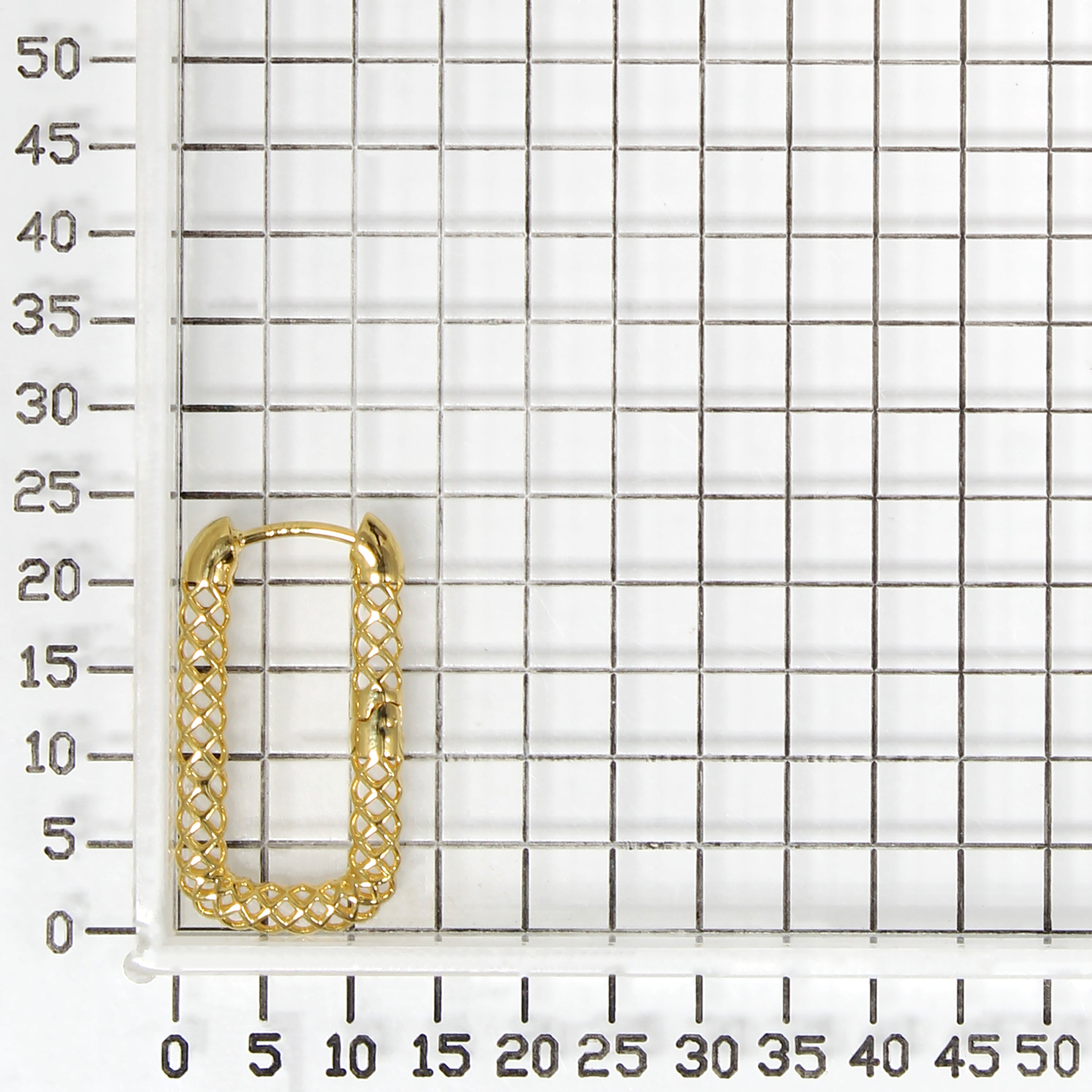925 STERING SILVER LE MESH HUGGIE EARRINGS