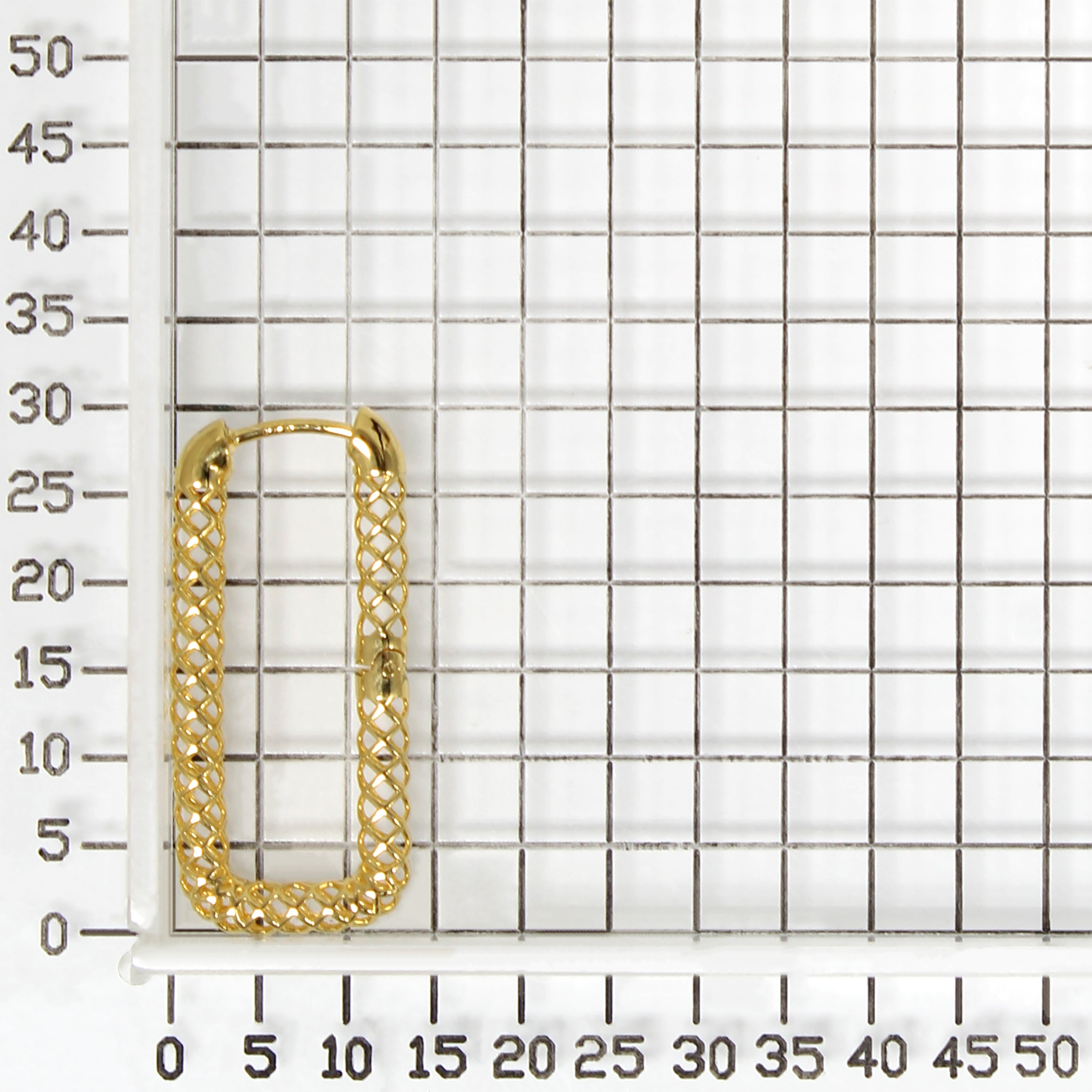 925 STERLING SILVER LE MESH EARRINGS