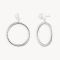 925 STERLING SILVER FRESHWATER PEARLS EARRINGS