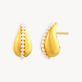 925 STERLING SILVER FRESHWATER PEARLS EARRINGS