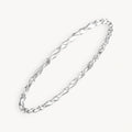 925 STERLING SILVER OVAL TWIST SLIP ON BANGLE
