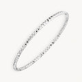 925 STERLING SILVER TUBE CLASSIC SLIP ON BANGLE