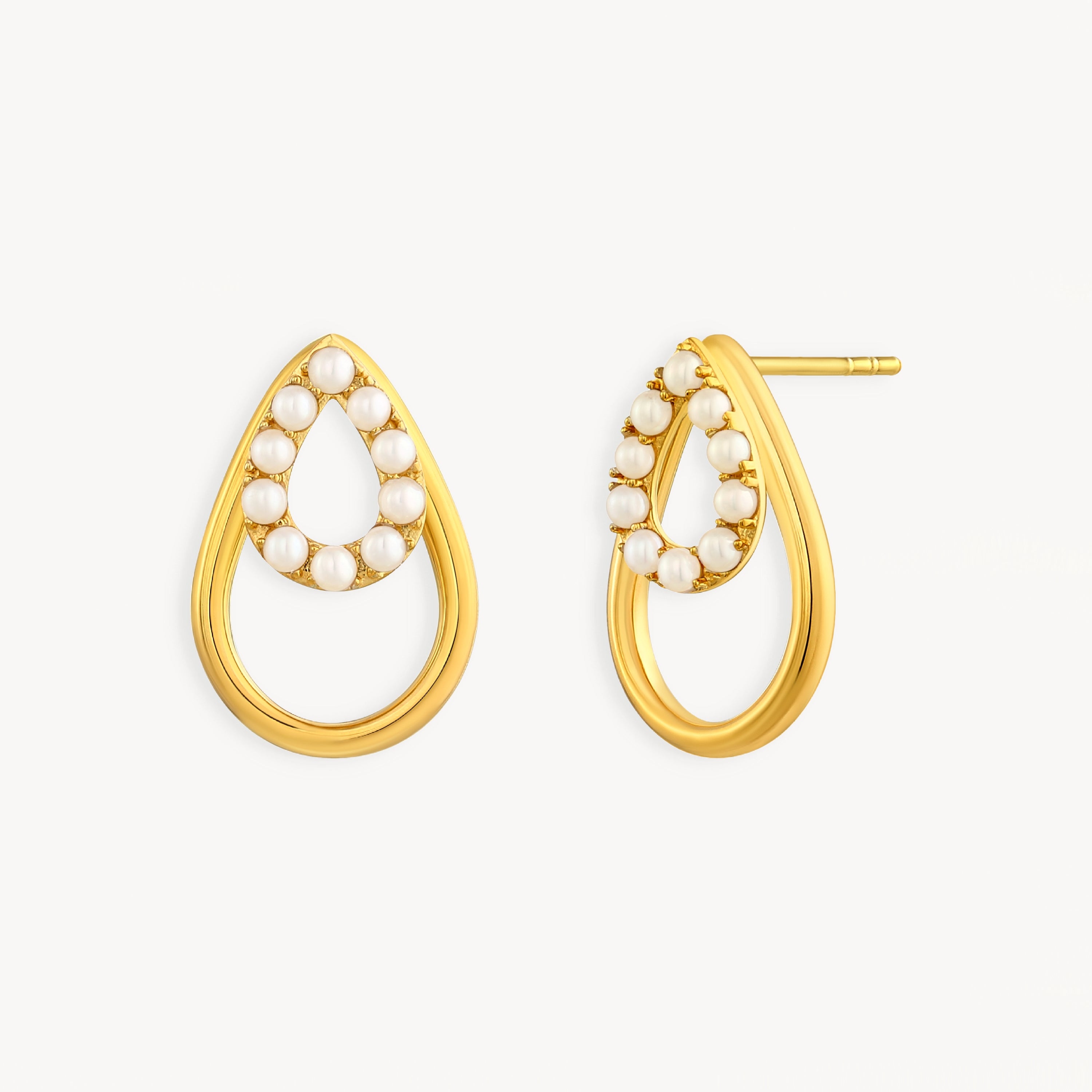 925 STERLING SILVER FRESHWATER PEARLS EARRINGS