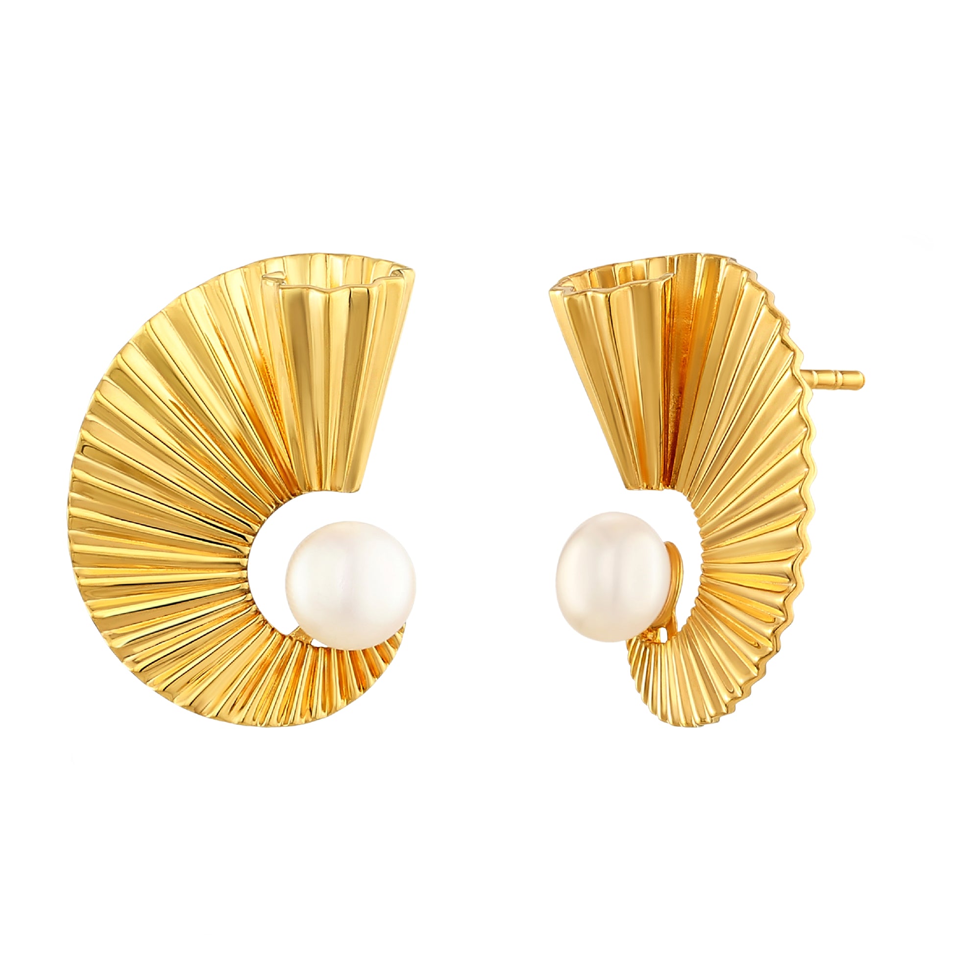 925 STERLING SILVER FRESHWATER PEARLS EARRINGS