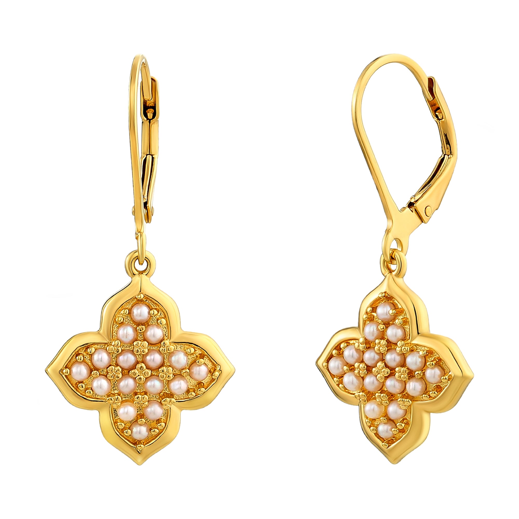 925 STERLING SILVER FRESHWATER PEARLS EARRINGS