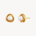 925 STERLING SILVER FRESHWATER PEARLS STUD EARRINGS