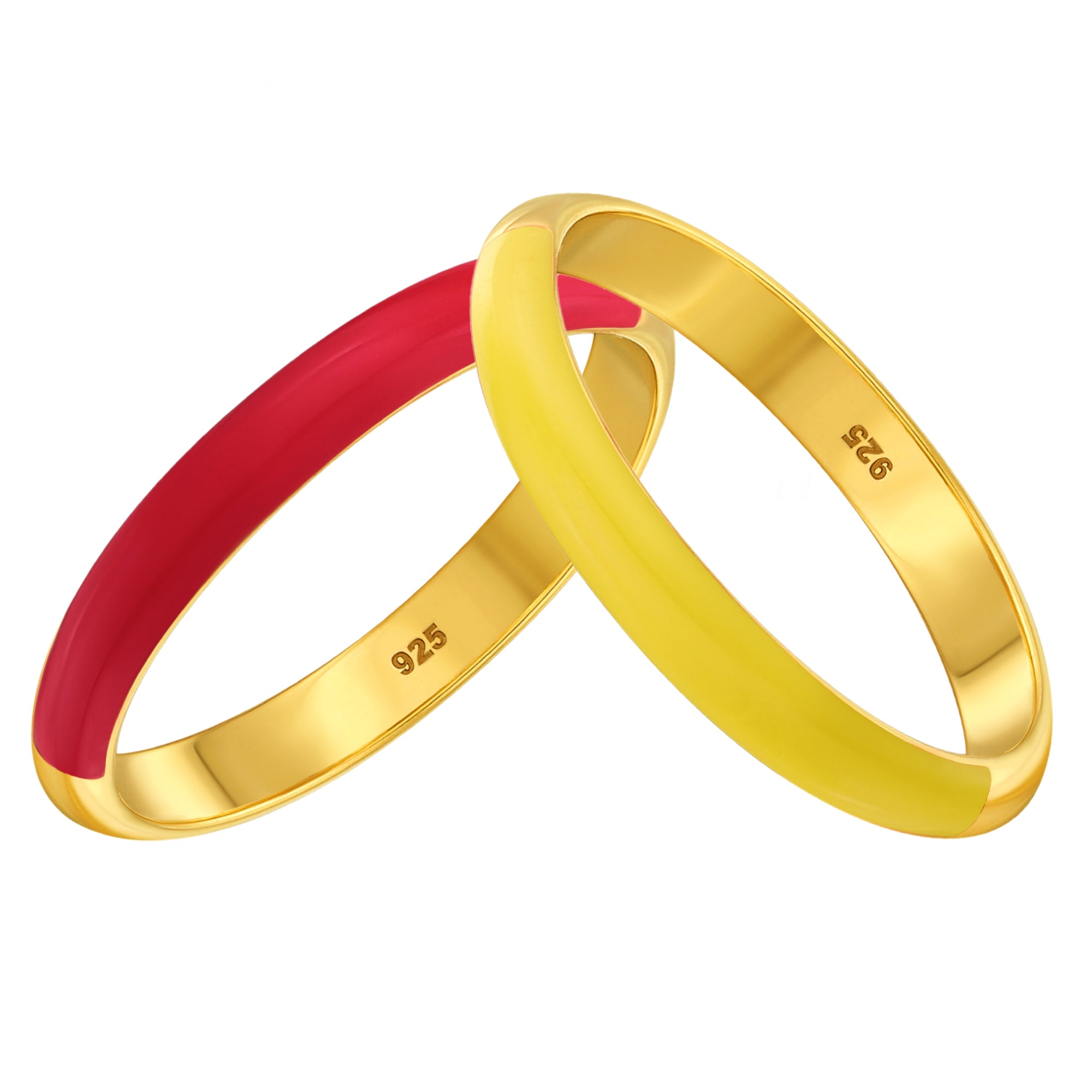 925 STERLING SILVER ENAMELED RING