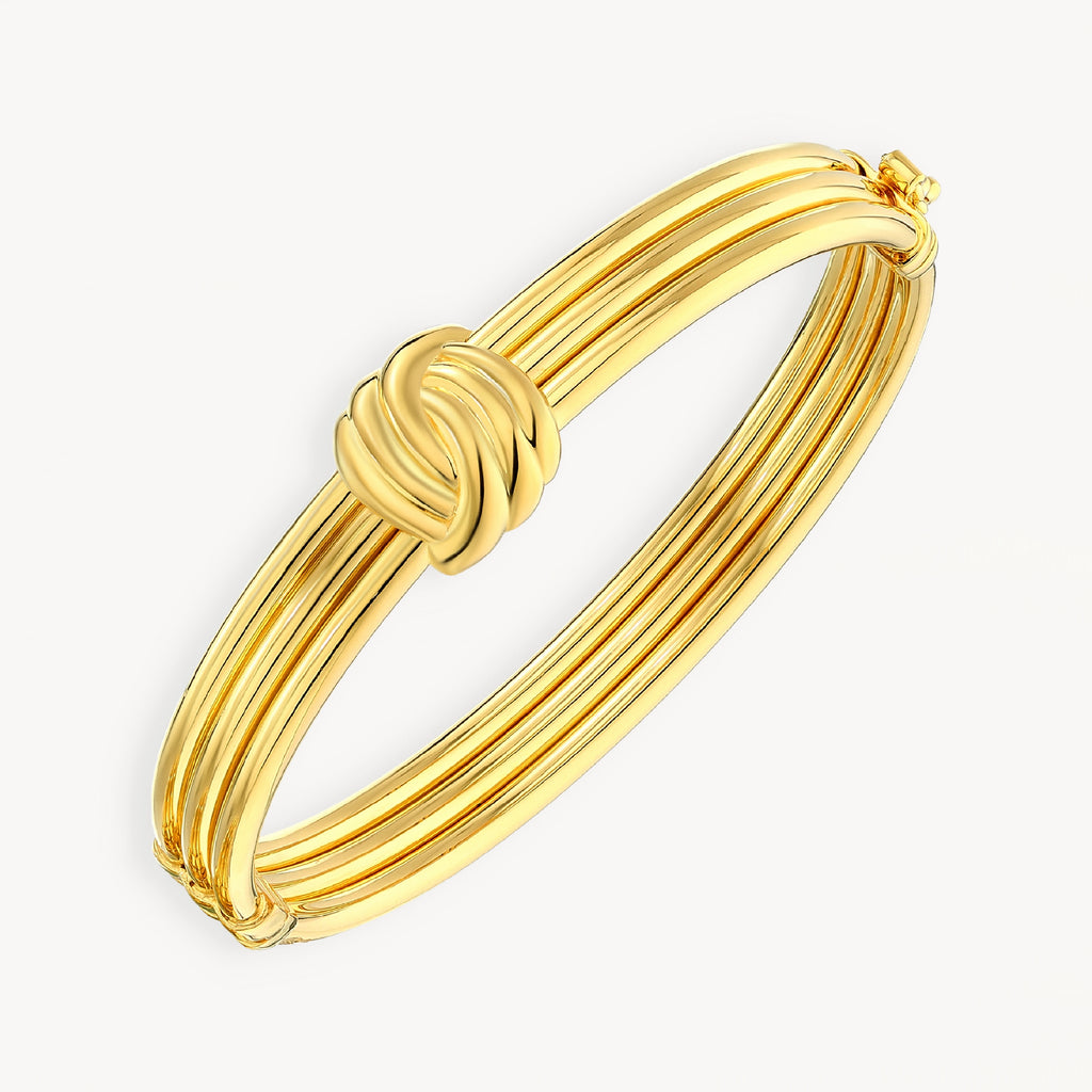 925 STERLING SILVER CLASSIC HINGED BANGLE