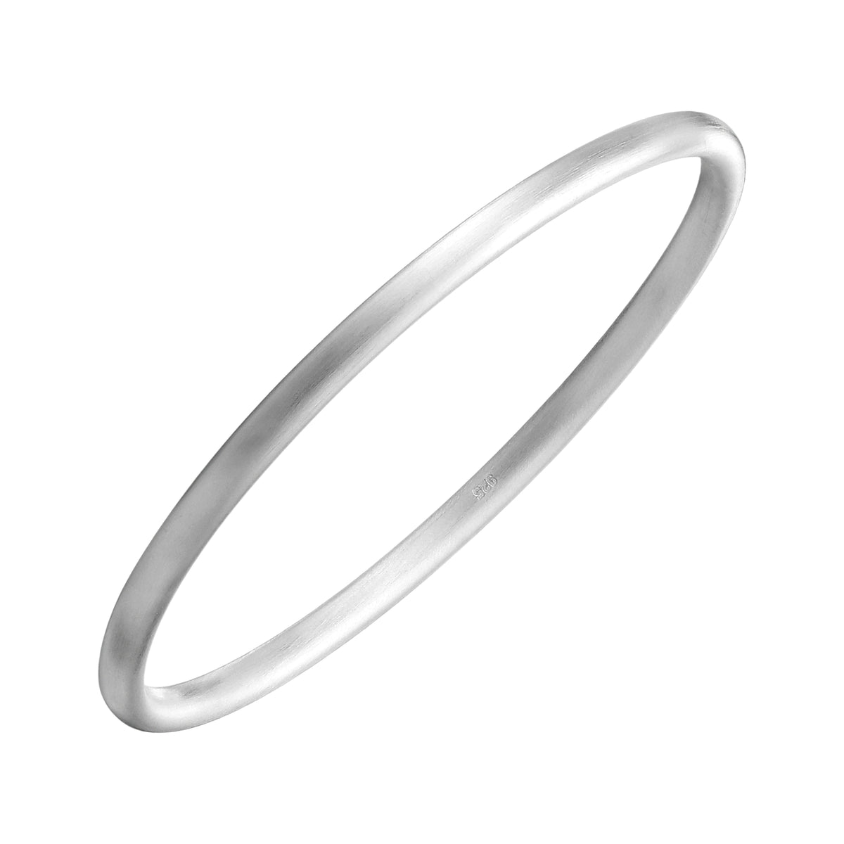 925 STERLING SILVER SLIP ON BANGLE