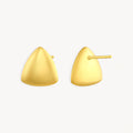 925 STERLING SILVER TRIANGLE STUD EARRINGS