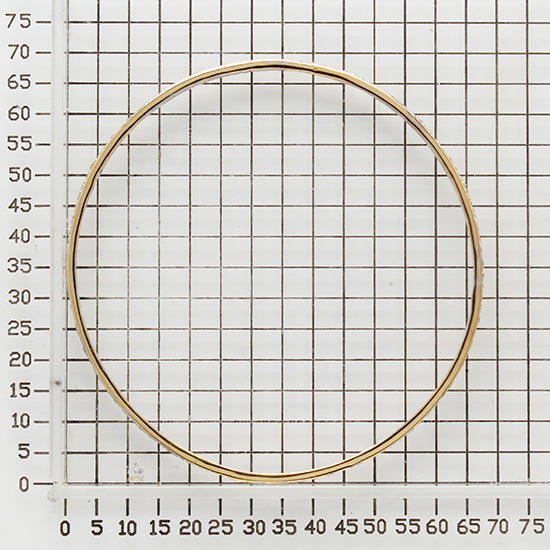 925 STERLING SILVER SLIP ON BANGLE WITH CUBIC ZIRCONIA