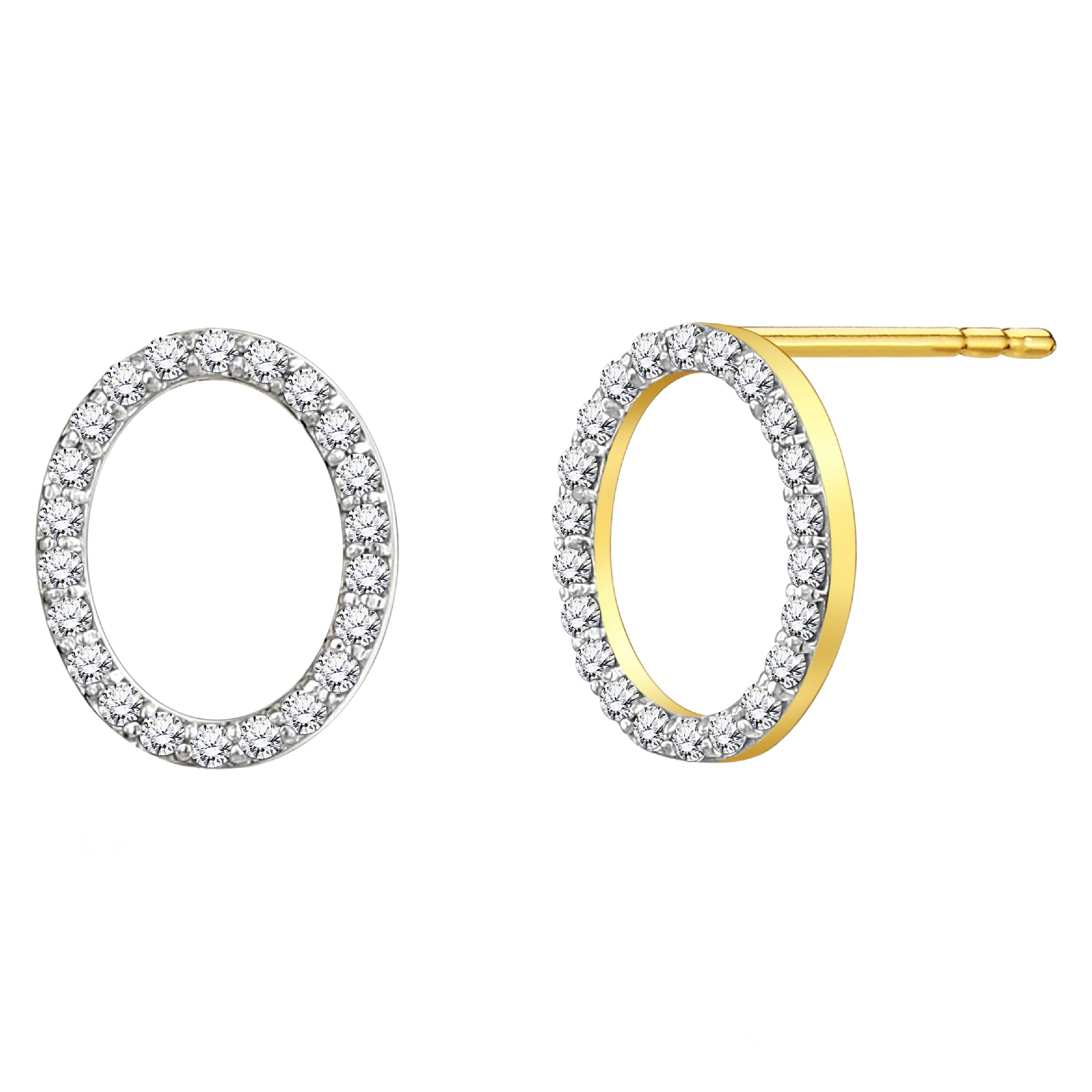 925 STERLING SILVER OVAL SHAPE EARRINGS