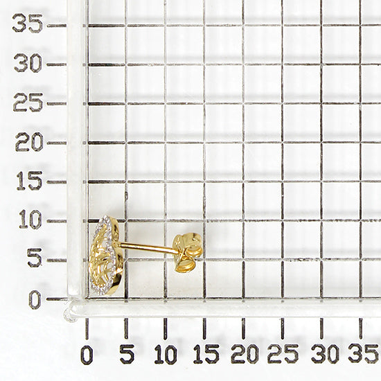 925 STERLING SILVER LE MESH EARRINGS