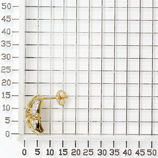 925 STERLING SILVER LE MESH EARRINGS