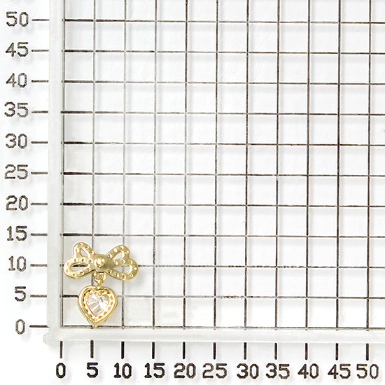 925 STERLING SILVER BOW EARRINGS WITH CUBIC ZIRCONIA