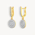 925 STERLING SILVER EARRINGS WITH CUBIC ZIRCONIA
