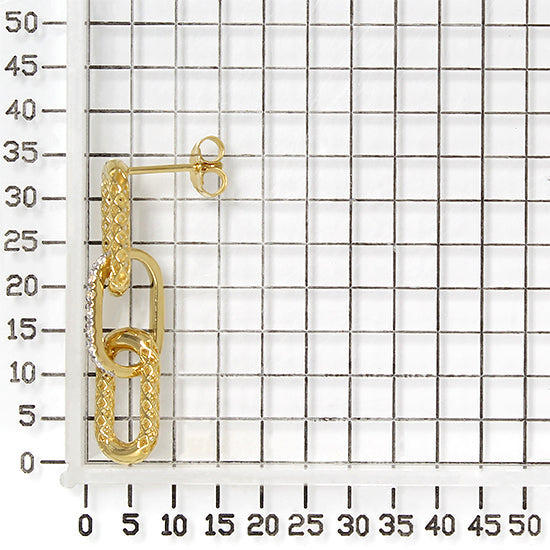 925 STERLING SILVER LE MESH EARRINGS