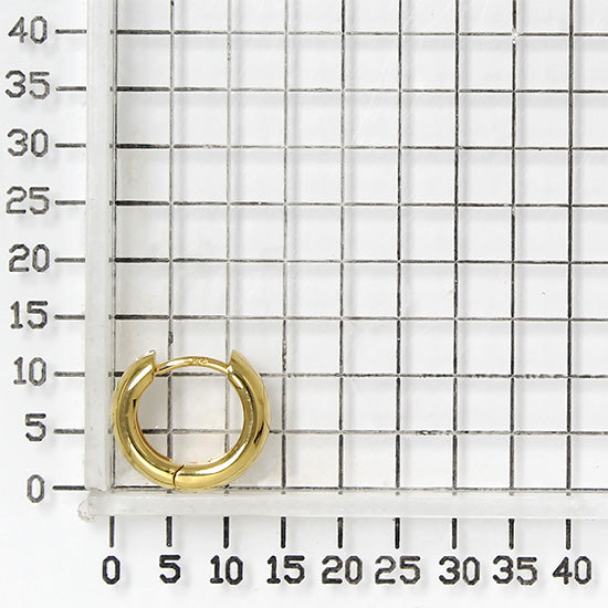 925 STERLING SILVER SMALL HUGGIE EARRINGS WITH CUBIC ZIRCONIA