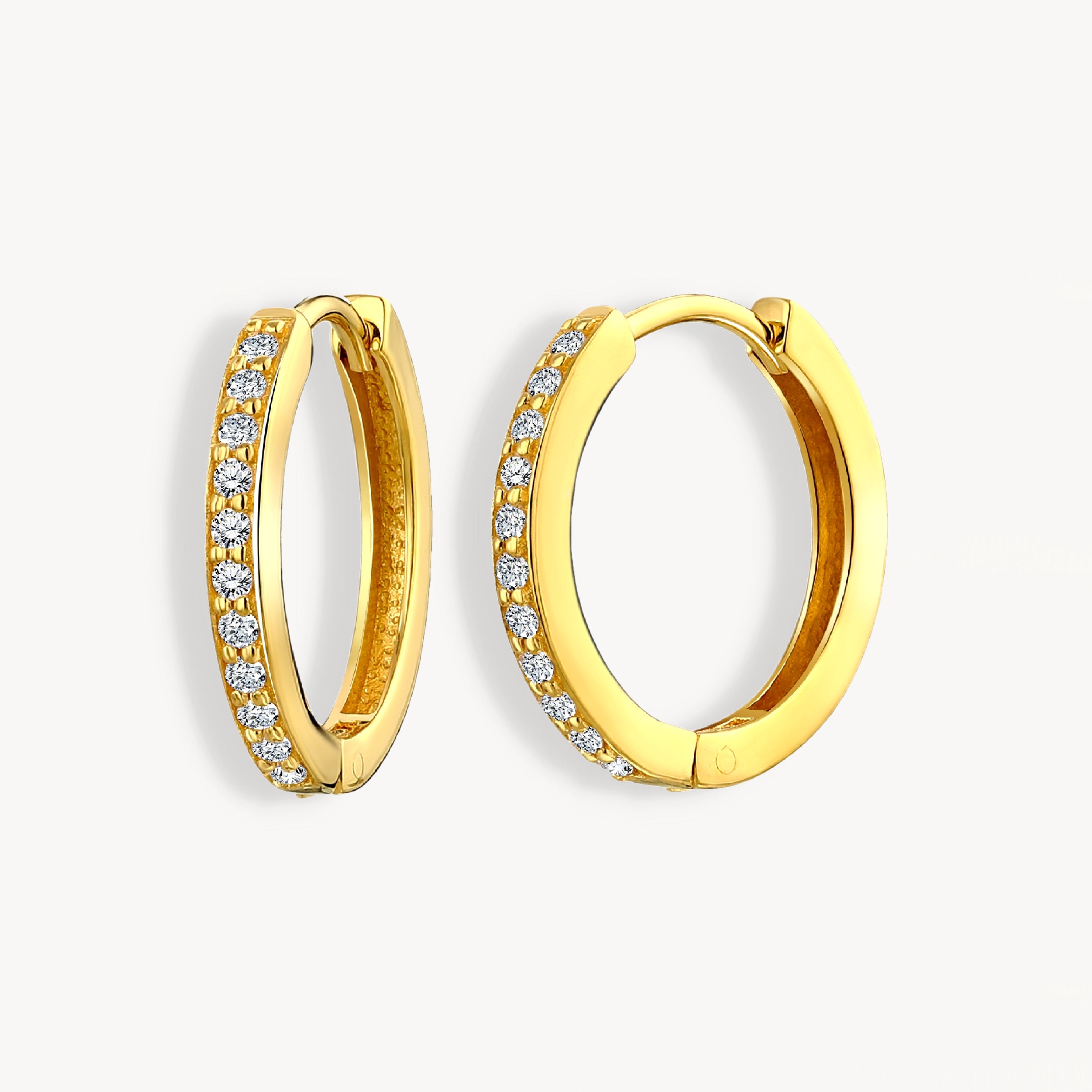 925 STERLING SILVER EARRINGS WITH CUBIC ZIRCONIA