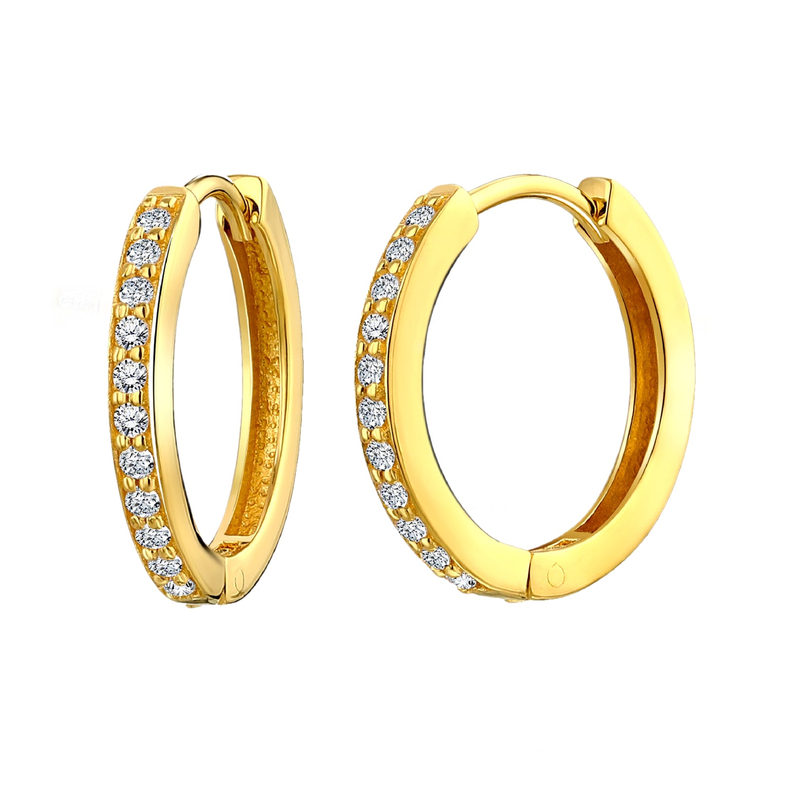 925 STERLING SILVER EARRINGS WITH CUBIC ZIRCONIA