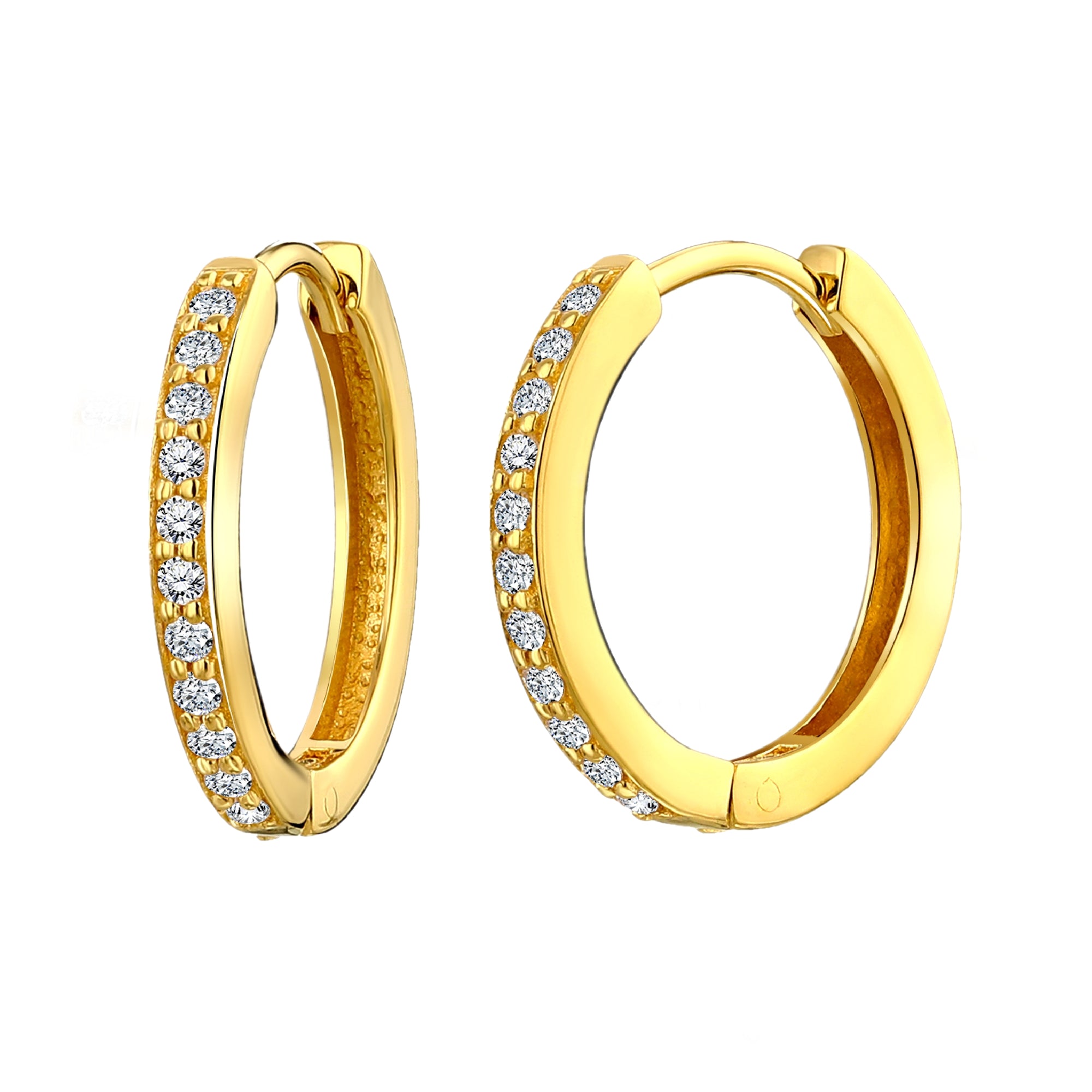 925 STERLING SILVER EARRINGS WITH CUBIC ZIRCONIA