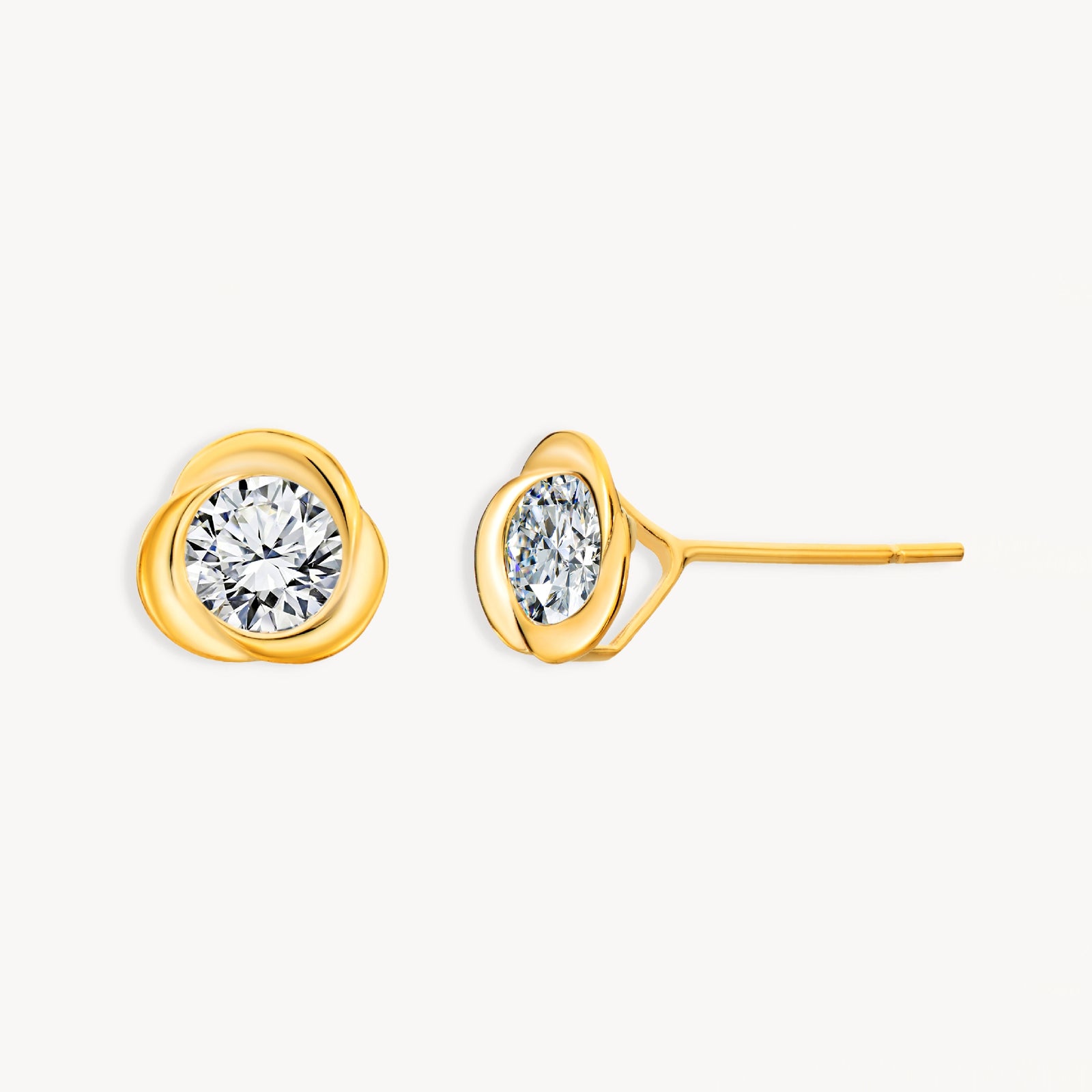925 STERLING SILVER STUD EARRINGS
